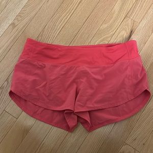 Lululemon speed ups shorts